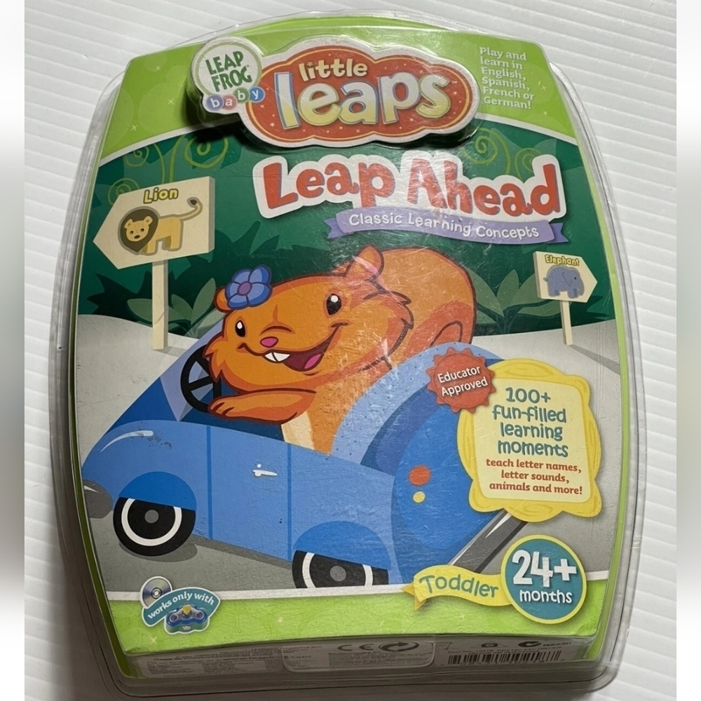 LeapFrog Little Leaps Classic Learning Concepts for Toddlers 24+ Months
